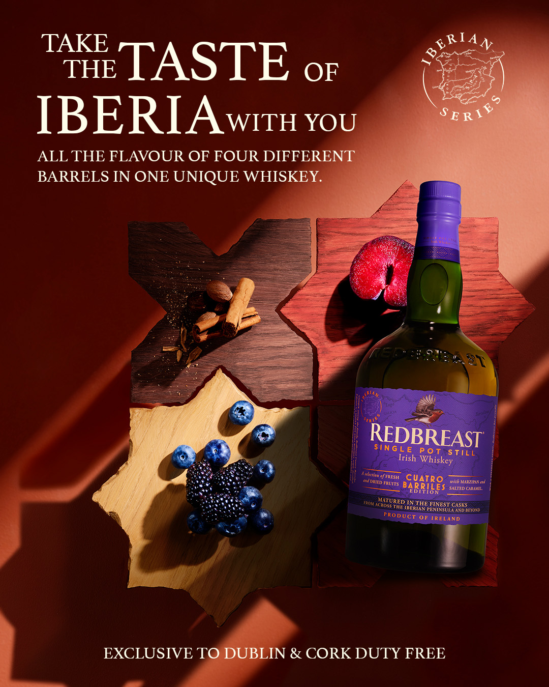 Redbreast Unveils Cuatro Barriles Edition: A Travel Retail Exclusive